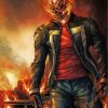 Aesthetic Ghost Rider Diamond Paintings