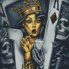 Aesthetic Skull King And Queen Diamond Paintings