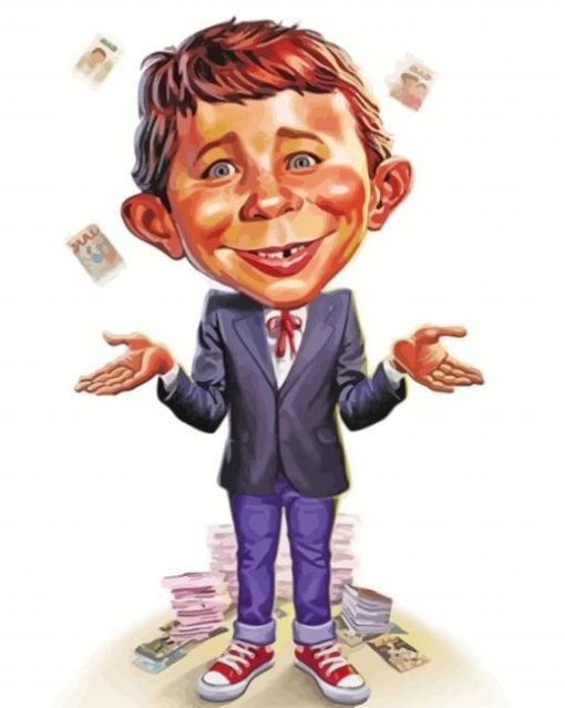 Alfred E Neuman Character Diamond Paintings