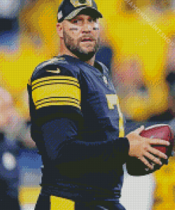 American Football Player Ben Roethlisberger Diamond Paintings