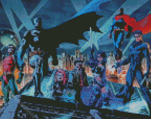 Batman Hush Characters Diamond Paintings