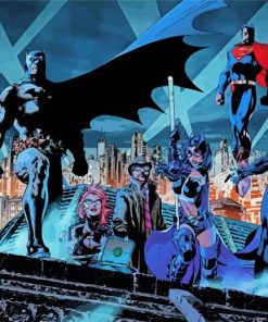 Batman Hush Characters Diamond Paintings