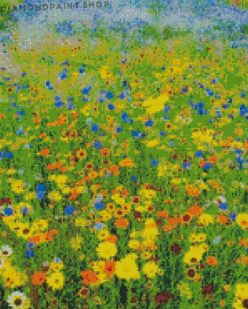 Beautiful Klimt Flower Garden Diamond Paintings