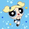 Bubbles Powerpuff Anime Diamond Paintings