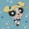 Bubbles Powerpuff Anime Diamond Paintings