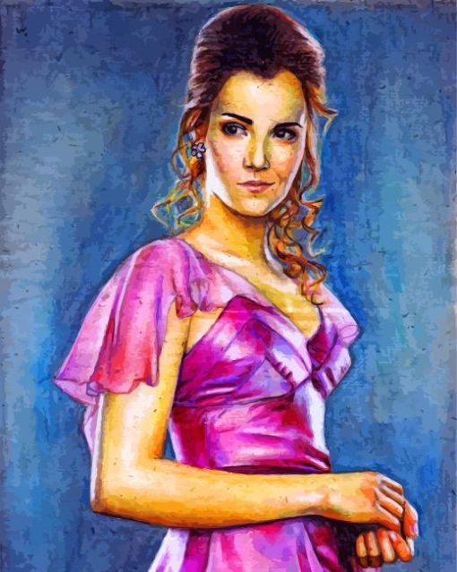 Cute Hermione Granger Yule Ball Art Diamond Paintings