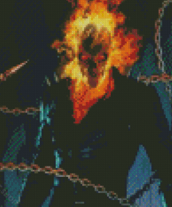 Dangerous Ghost Rider Diamond Paintings