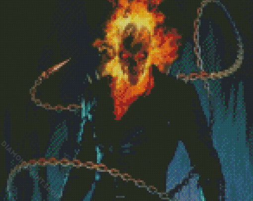 Dangerous Ghost Rider Diamond Paintings