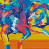 Drawing Of A Dog In Wpap Pop Art Diamond Paintings