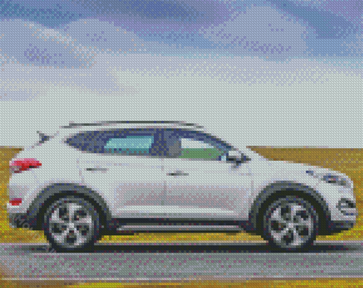 Fast Hyundai Creta Diamond Paintings