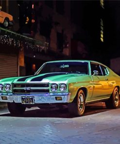 Green 1972 Chevelle Diamond Paintings