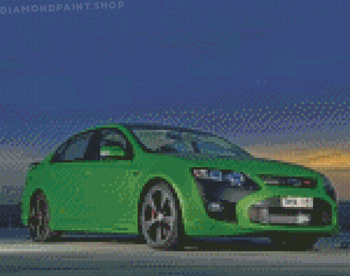 Green Ford FPV F6 Diamond Paintings