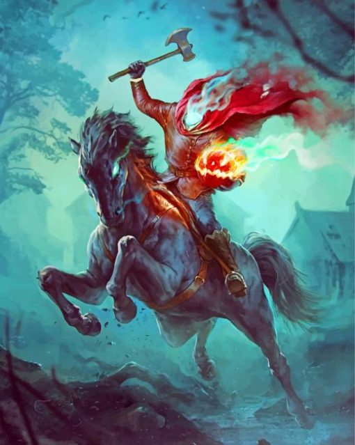 Headless Horseman Diamond Paintings