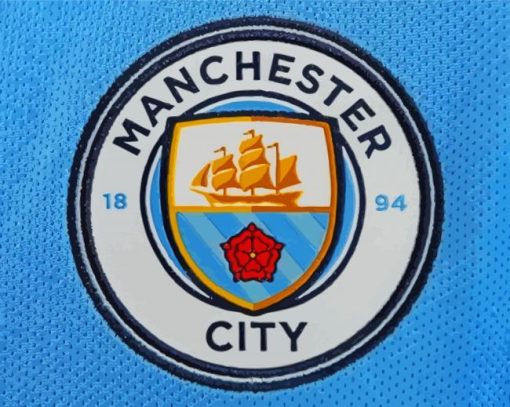 Man City Badge Diamond Paintings