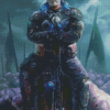 Marcus Fenix Gears Of War Diamond Paintings