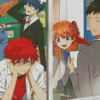 Monthly Girls Nozaki Kun Characters Diamond Paintings