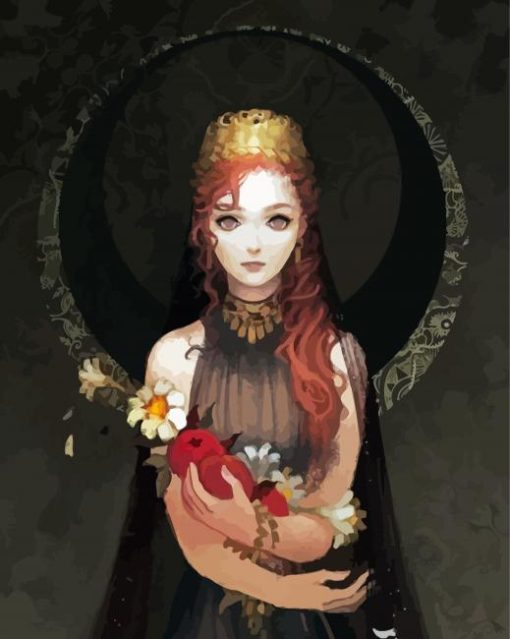 Persephone Goddess Diamond Paintings