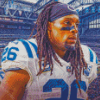 American Football Player Clayton Geathers Diamond Paintings