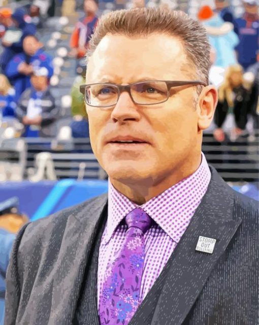 American Footballer Howie Long Diamond Paintings