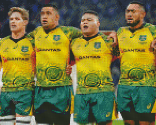 Australia Rugby Team Players Diamond Paintings