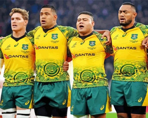 Australia Rugby Team Players Diamond Paintings