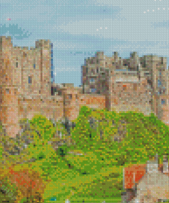 Bamburgh Village Diamond Paintings