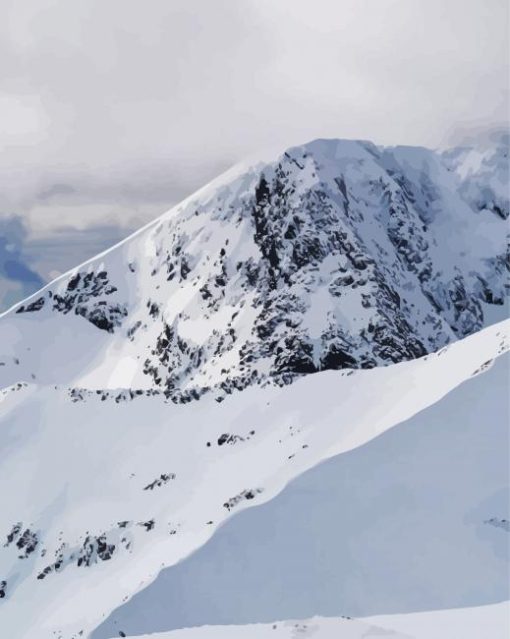 Ben Nevis Landscape Diamond Piantings