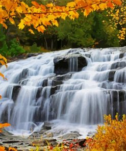 Bond Michigan Waterfall Diamond Paintings