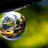 Building Glass Globe Reflection Diamond Paintings