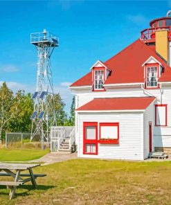 Cabot Head Lighthouse Georgian Bay Diamond Paintings