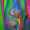 Close Up Rainbow Eucalyptus Tree Diamond Paintings