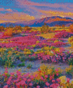 Desert Flowers Diamond Paintings