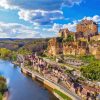 Dordogne France Buildings Diamond Paintings