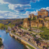 Dordogne France Buildings Diamond Paintings