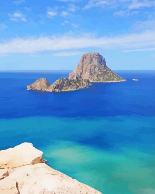 Es Vedra Island Diamond Paintings