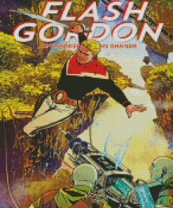 Flash Gordon Comics Diamond Paintings