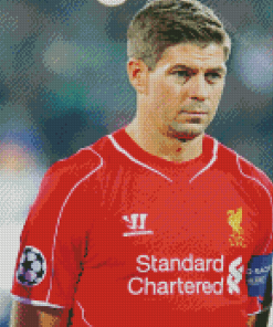 Former Football Player Steven Gerrard Diamond Paintings