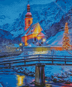 German Bavaria In Winter Art Diamond Paintings