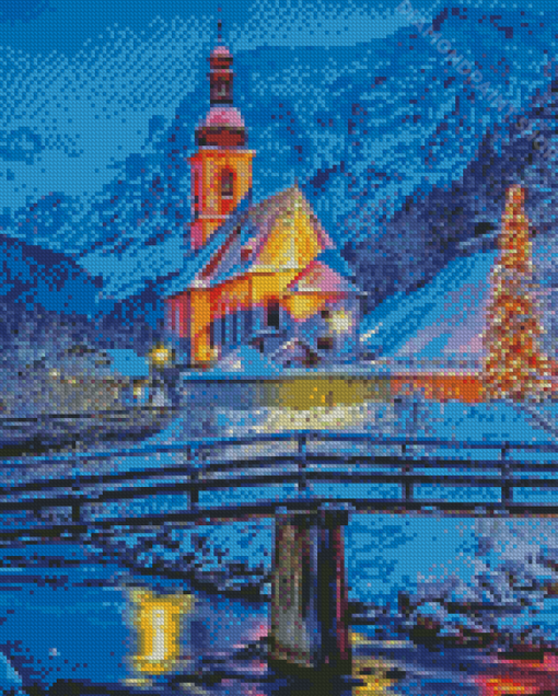 German Bavaria In Winter Diamond Paintings