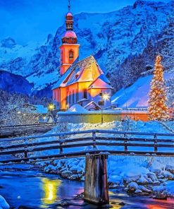 German Bavaria In Winter Diamond Paintings