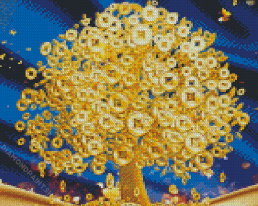 Golden Money Tree Diamond Paintings