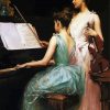 Irving Ramsay Wiles The Sonata Diamond Paintings