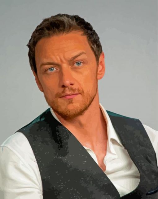 James Mcavoy Scottish Actor Diamond Paintings