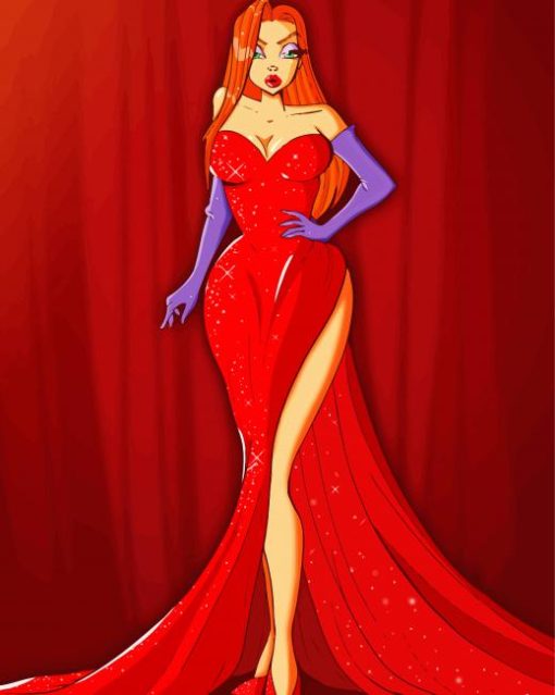 Jessica Rabbit Art Diamond Paintings