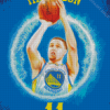 Klay Thompson Diamond Piantings