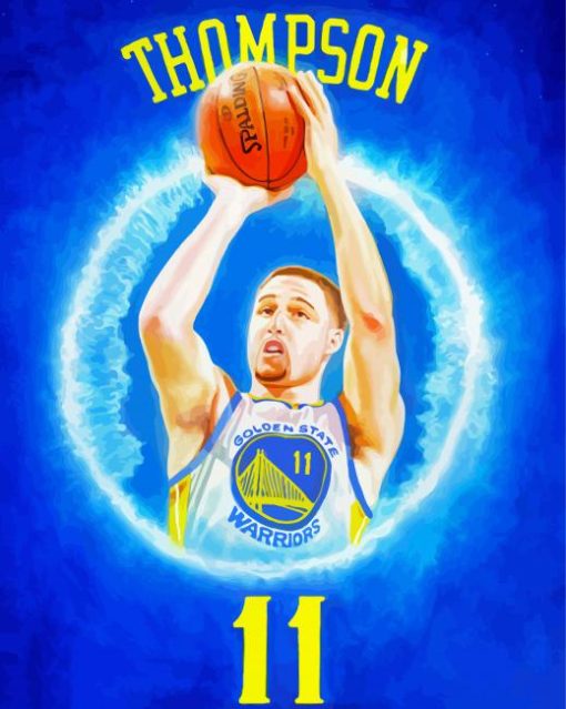 Klay Thompson Diamond Piantings