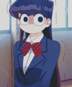 Komi Cant Communicate Character Diamond Paintings