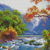 Korea Landscape Nature Art Diamond Paintings