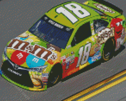 Kyle Busch Cars Diamond Paintings