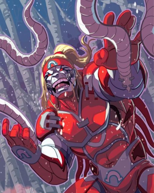 Marvel Omega Red Diamond Painting